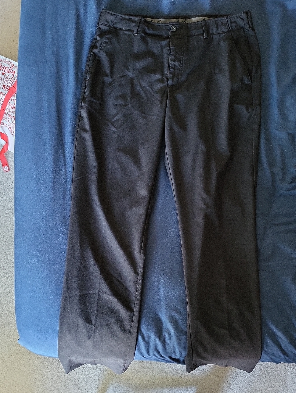 Ben Hogan Straight-Fit Black Golf Pants
